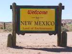 New Mexico Welcome sign