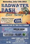 Badwater Bash and Bass Tourney festival